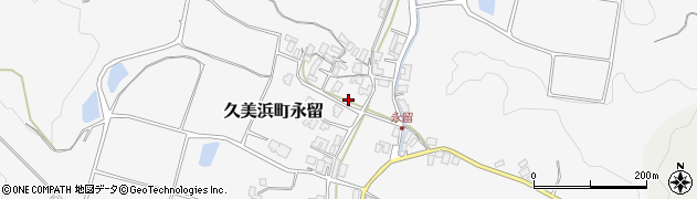 京都府京丹後市久美浜町永留1158周辺の地図