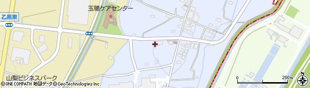 山梨県中央市極楽寺1346周辺の地図