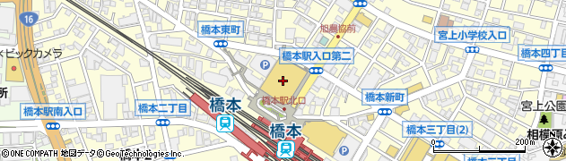 ダイソーイオン橋本店周辺の地図