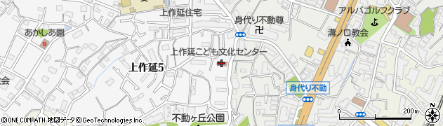 川崎市　上作延老人いこいの家周辺の地図