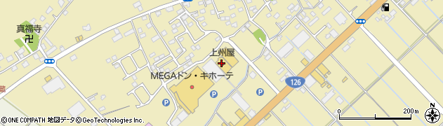 株式会社サンファンタジー　成東店周辺の地図