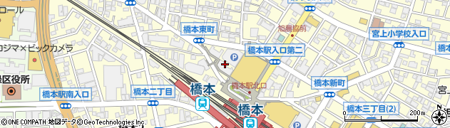 めん処 仁兵衛 橋本北口店周辺の地図