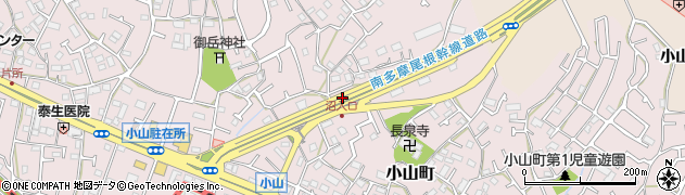 東京都町田市小山町周辺の地図