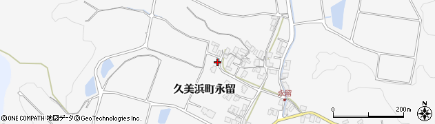 京都府京丹後市久美浜町永留1185周辺の地図