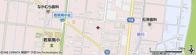 丹沢透湖書道教室周辺の地図