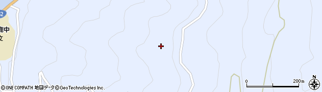長野県大鹿村（下伊那郡）鹿塩周辺の地図
