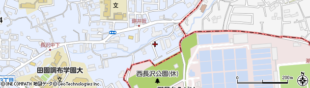 西長沢第2公園周辺の地図