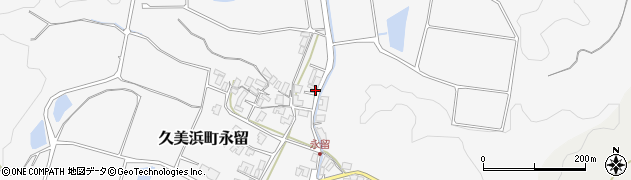 京都府京丹後市久美浜町永留1040周辺の地図