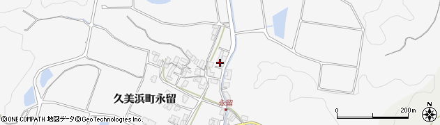 京都府京丹後市久美浜町永留1355周辺の地図