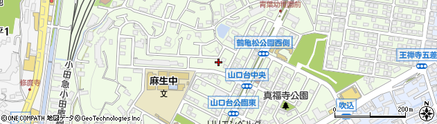 神奈川県川崎市麻生区上麻生4丁目44-19周辺の地図