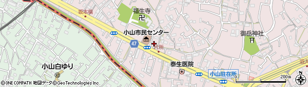 東京都町田市小山町2510周辺の地図