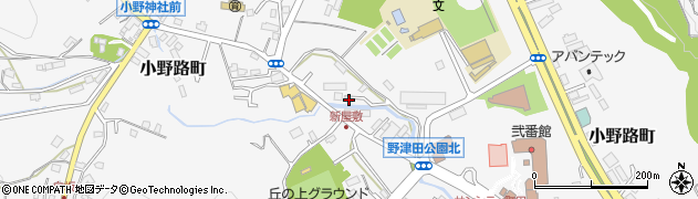東京都町田市小野路町1376周辺の地図
