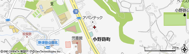 東京都町田市小野路町2388周辺の地図