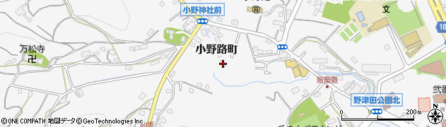 東京都町田市小野路町1052周辺の地図