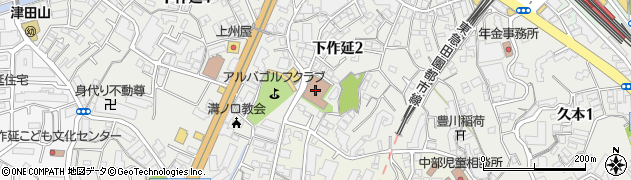川崎市恵楽園デイサービスセンター周辺の地図