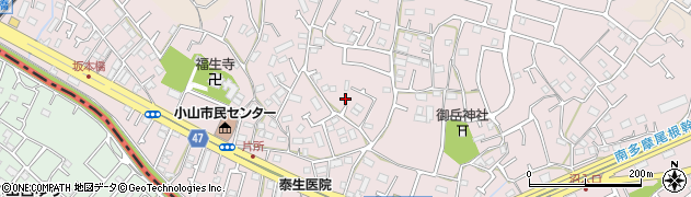 東京都町田市小山町2398-6周辺の地図