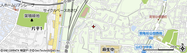 神奈川県川崎市麻生区上麻生4丁目43-20周辺の地図
