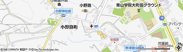東京都町田市小野路町1119周辺の地図