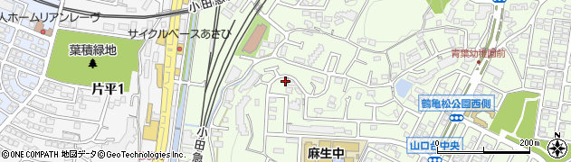 神奈川県川崎市麻生区上麻生4丁目43-21周辺の地図