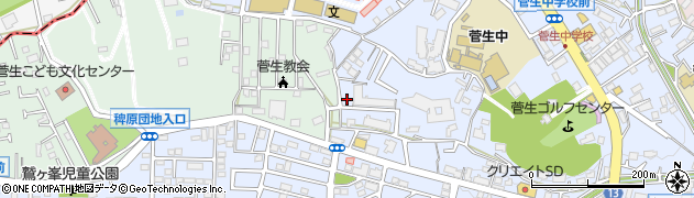 菅生2丁目公園周辺の地図