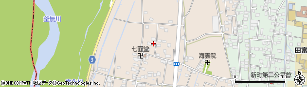 山梨県中央市臼井阿原681周辺の地図