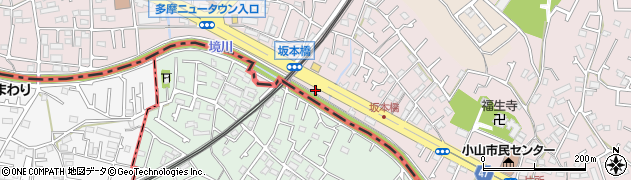 東京都町田市小山町2635-2周辺の地図