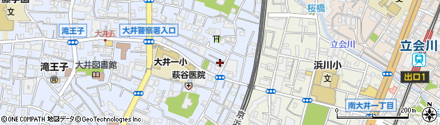 東京都品川区大井4丁目29-18周辺の地図