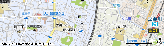 東京都品川区大井4丁目29-16周辺の地図