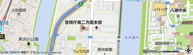 東京倉庫株式会社　業務部営業課周辺の地図