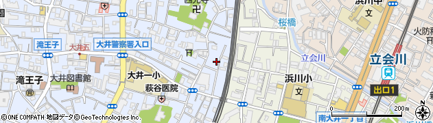 東京都品川区大井4丁目26-4周辺の地図