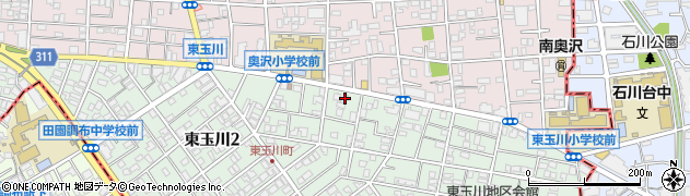更科東玉川店周辺の地図