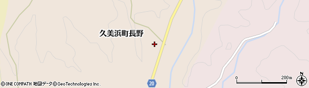 京都府京丹後市久美浜町長野周辺の地図