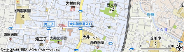 東京都品川区大井4丁目29-7周辺の地図