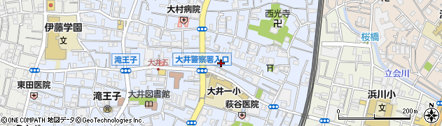 東京都品川区大井4丁目29-4周辺の地図