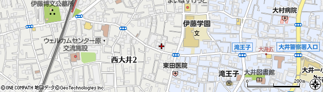 さわやか信用金庫大井支店周辺の地図