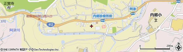 神奈川県相模原市緑区若柳1196周辺の地図
