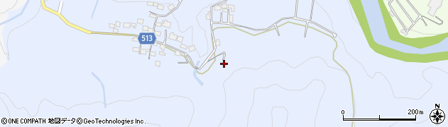山梨県大月市梁川町立野1074周辺の地図