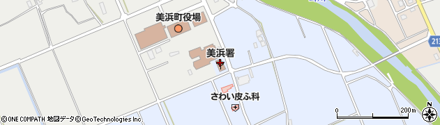 敦賀美方消防組合美浜消防署周辺の地図