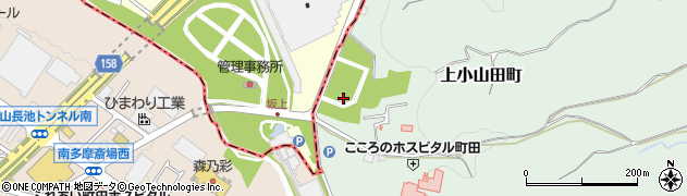 東京都町田市上小山田町2072周辺の地図