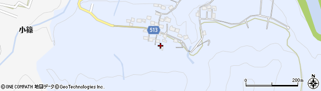 山梨県大月市梁川町立野1523周辺の地図