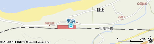 松風の郷東浜周辺の地図
