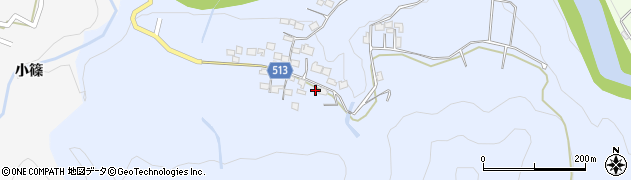 山梨県大月市梁川町立野1521-2周辺の地図