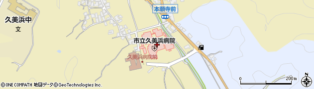 京丹後市立久美浜病院通所リハビリテーション事業所周辺の地図