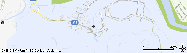 山梨県大月市梁川町立野1332周辺の地図