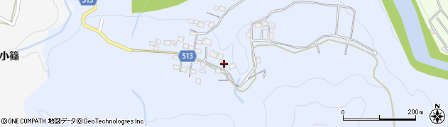 山梨県大月市梁川町立野1337周辺の地図