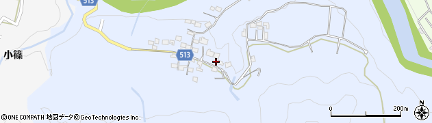 山梨県大月市梁川町立野1340周辺の地図