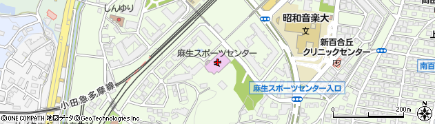 麻生スポーツセンター周辺の地図