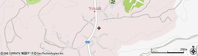 東京都町田市下小山田町1232周辺の地図