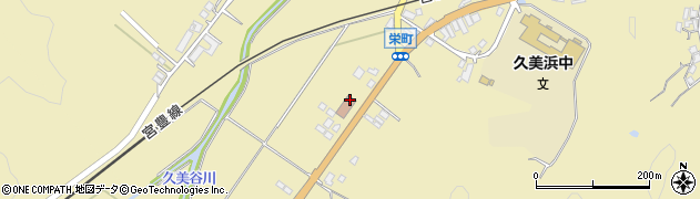 京丹後警察署久美浜交番交通係周辺の地図