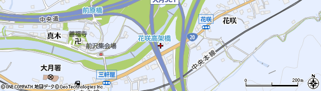 太陽建機レンタル株式会社　大月支店周辺の地図